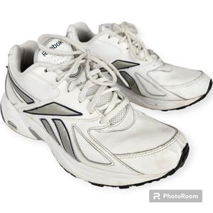 Reebok Mens Walk Ultra DMX MAX White Running Shoes size 8.5